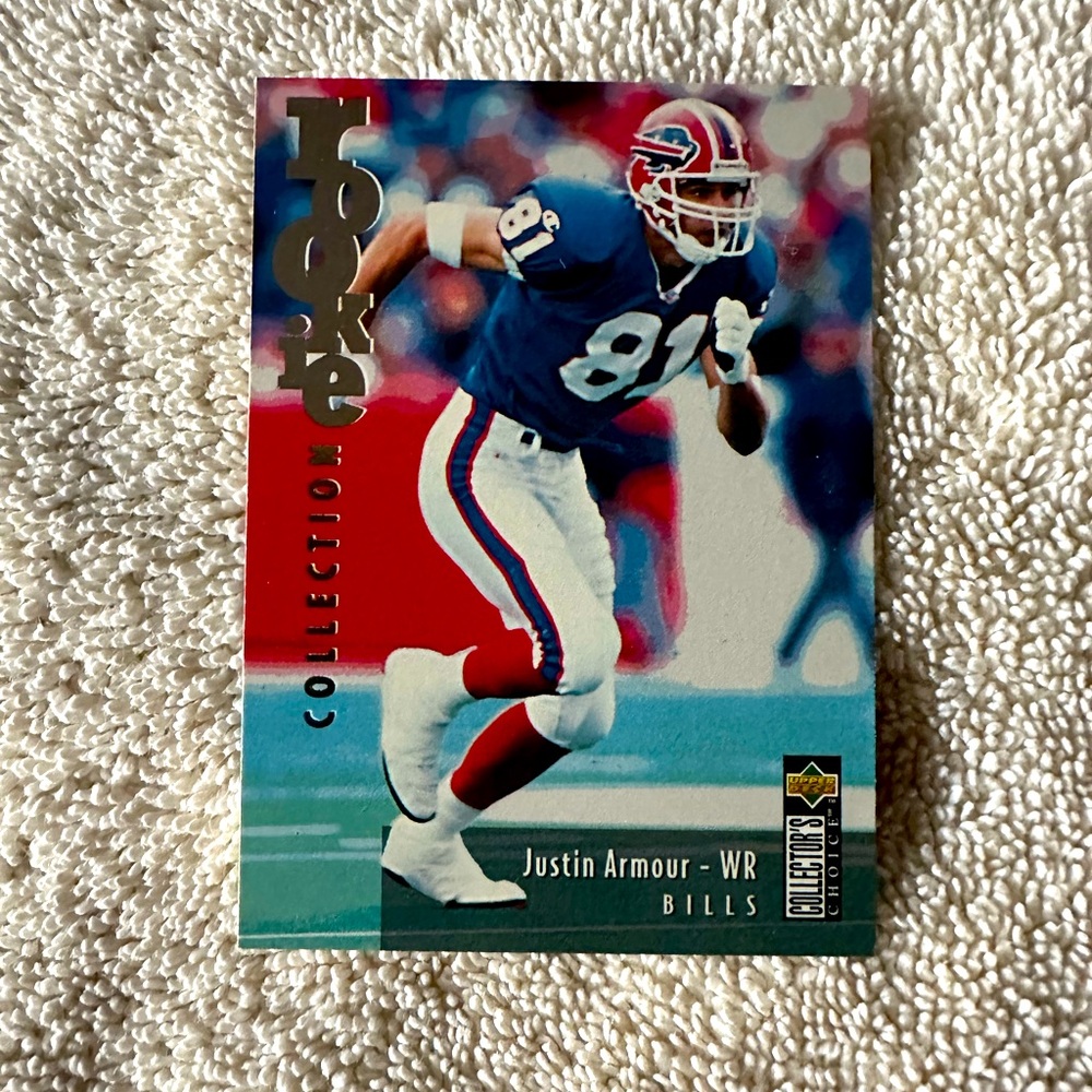Justin Armour Rookie Card